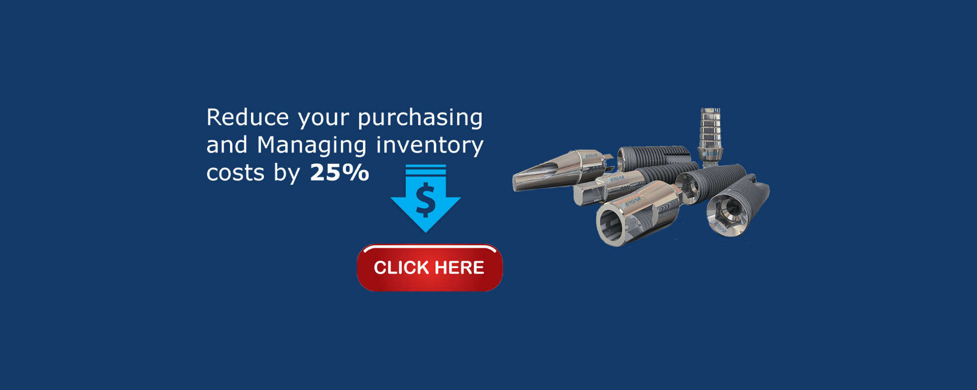 How would you like to reduce your Purchasing and Managing inventory costs by 25%?